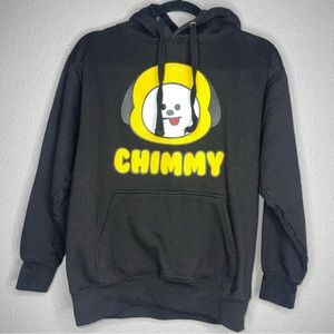 BTS Womens Jimin Chimmy black hoodie- S